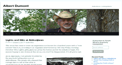 Desktop Screenshot of albertdumont.com